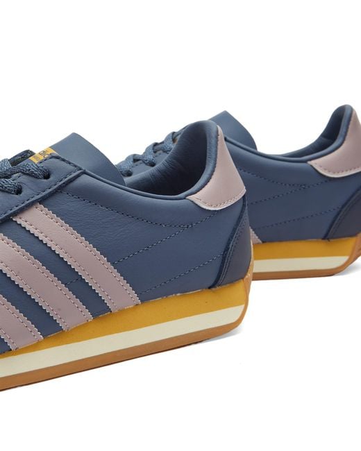 ★adidas★ Country OG Ivory Indigo Blue Adidas Adidas Country OG - Sneakers - BeyondStyle