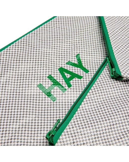 Hay Green Candy Mono Wash Bag