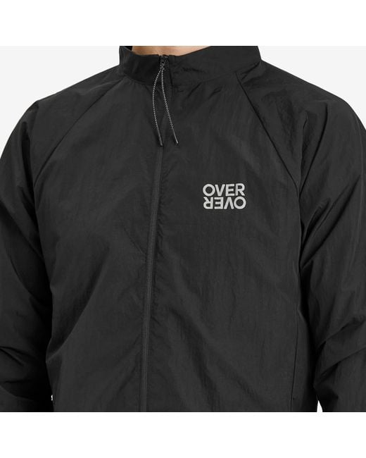 OVER OVER Black Track Jacket for men