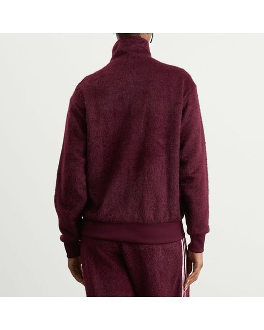 Adidas Purple Mohair Firebird Track Top