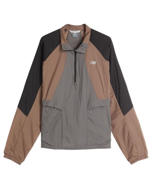 New Balance Gray Better Run Water Resistant Jacket