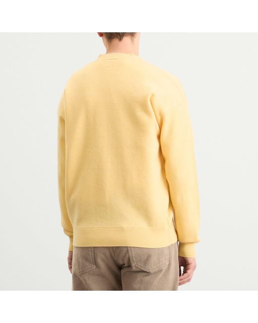 Drole de Monsieur Yellow Logo Cardigan for men