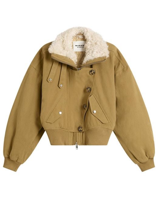 Isabel Marant Green Oana Jacket