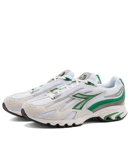 Diadora White Mythos Propulsion 280 Mascotte Sneaker