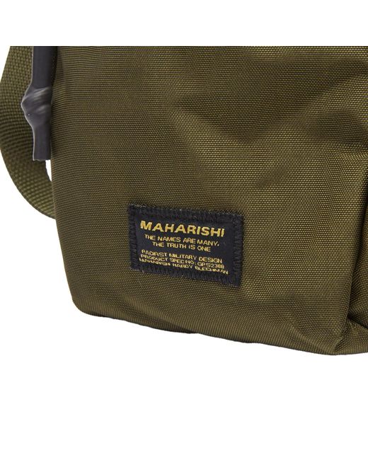 Maharishi Green Maha M.A.L.I.C.E. Pouch Bag for men