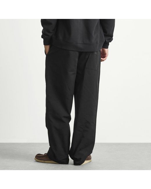 No Problemo Black Mini Problemo Ripstop Work Pant for men
