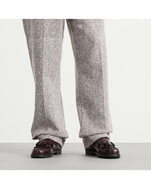 G.H.BASS Brown Easy Weejuns Layton Ii Kiltie Loafers for men