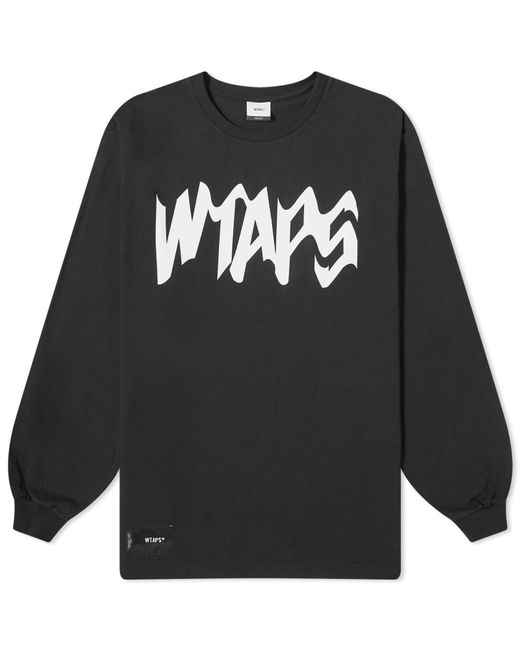 (w)taps Black Xxx Sneak Long Sleeve T-shirt for men