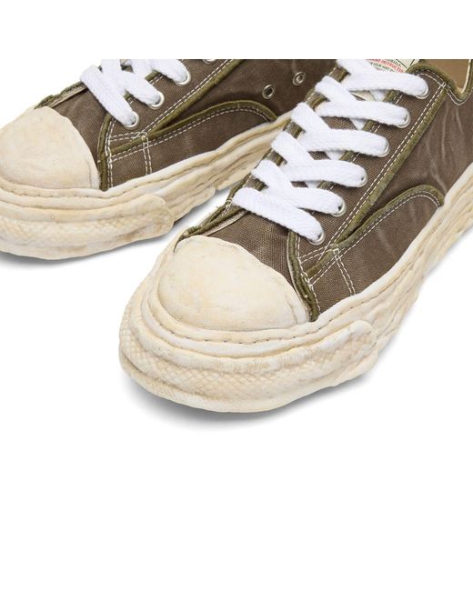 Maison Mihara Yasuhiro Brown Peterson 23 Embroidery Vintage Low for men