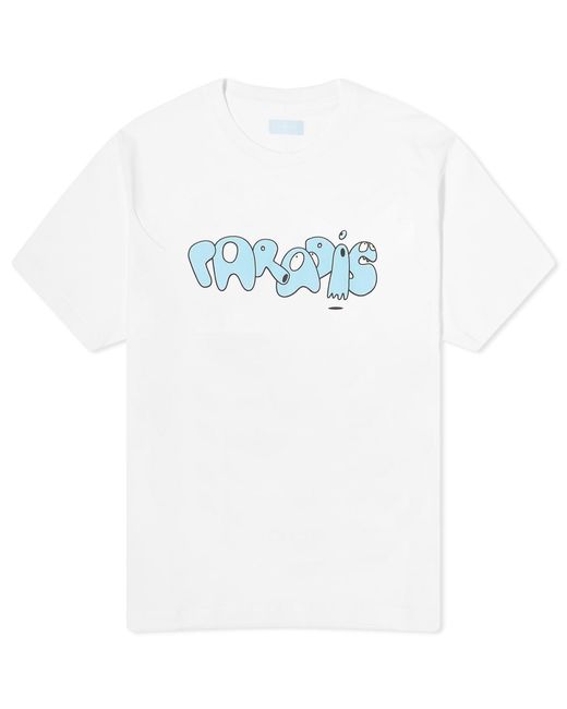 3.PARADIS White X Edgar Plans T-Shirt for men