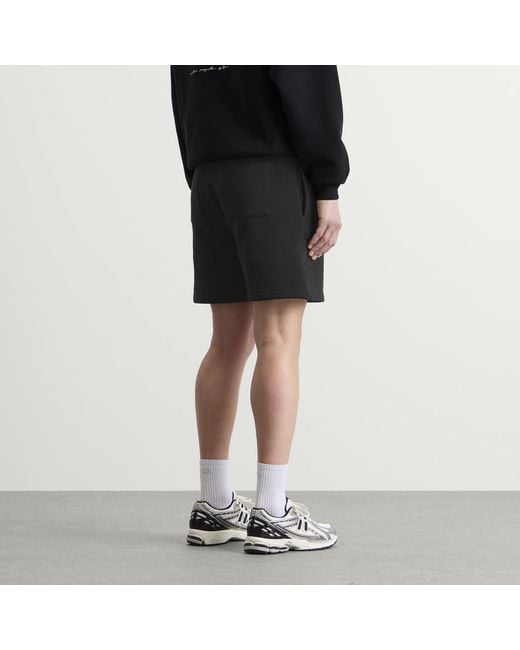 MKI Miyuki-Zoku Black Uniform Sweat Shorts for men