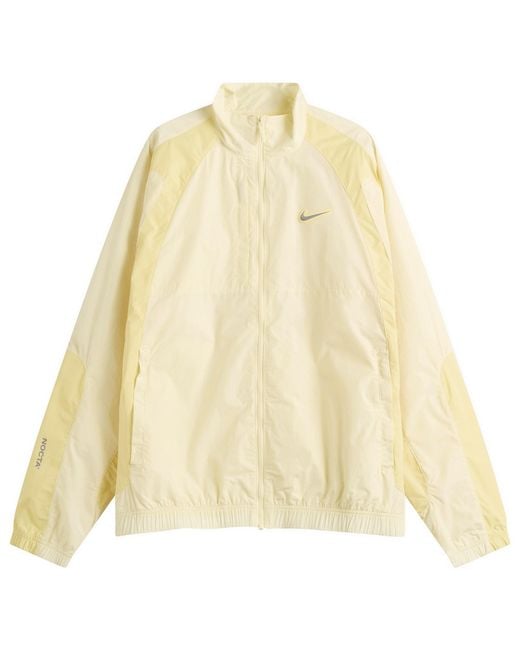 Nike Yellow X Nocta Woven Track Jacket for men