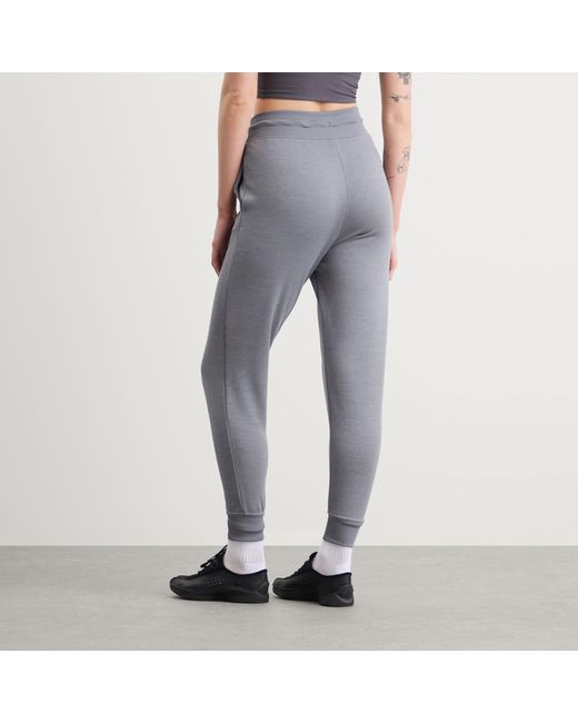 Nike Gray Therma-Fit One High-Waisted 7/8 Joggers