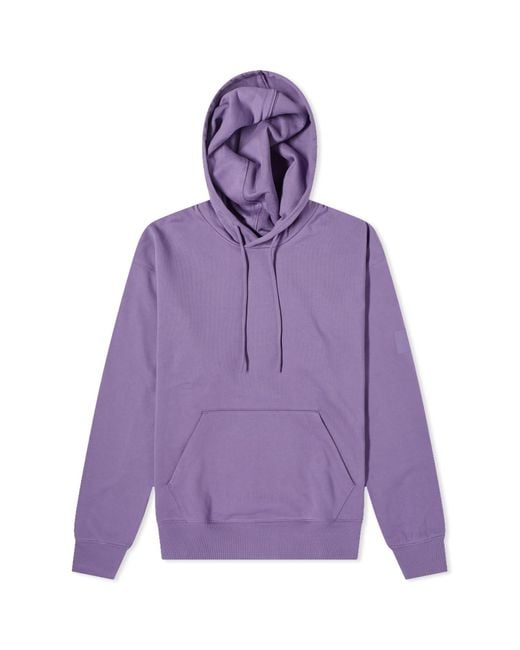 Y-3 Purple Ft Hoodie for men