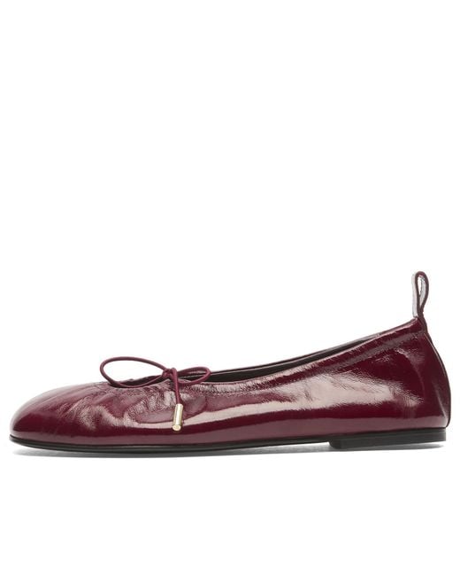 Alohas Pink Rosalind Patent Leather Ballet Flats