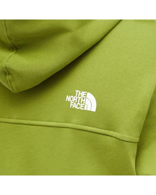 The North Face Green Fine Alpine Hoodie for men
