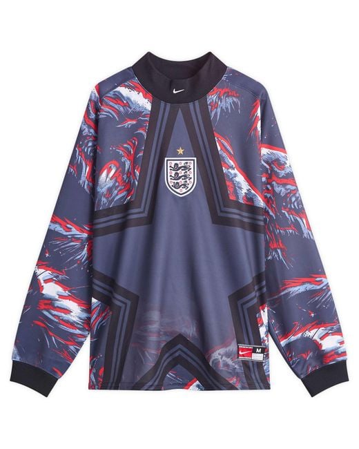 Nike England Goalkeeper Shirt in Blue for Men | Lyst