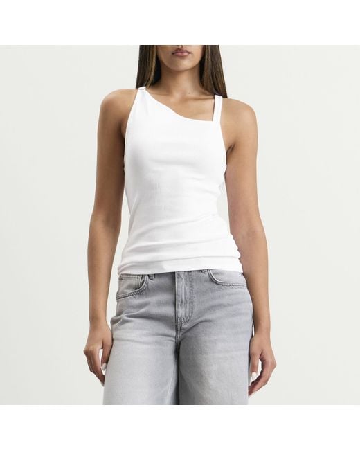 Won Hundred White Ami Top