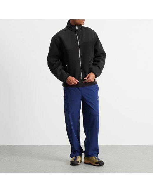 Dime Black Heavyweight Fleece Jacket for men