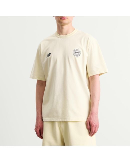 Stone Island Natural X New Balance T-Shirt for men