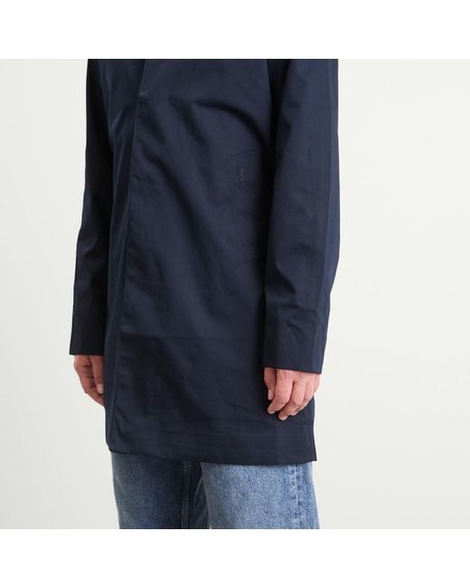 Barbour Blue Lorden Waterproof Mac for men