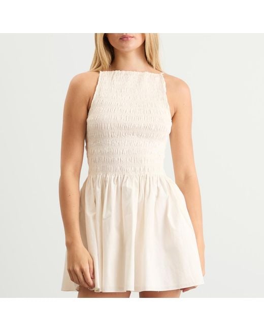 Faithfull The Brand White Myah Mini Dress