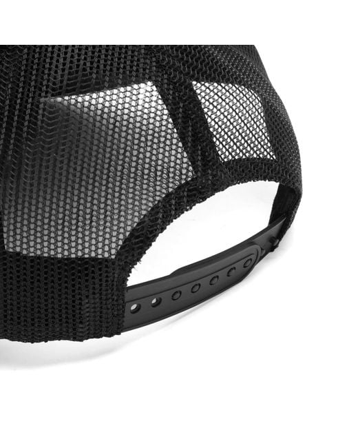 RRL Black Mesh Trucker Cap for men