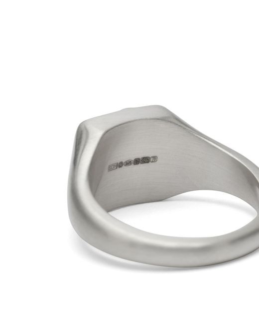 Serge Denimes Metallic Oracle Ring for men