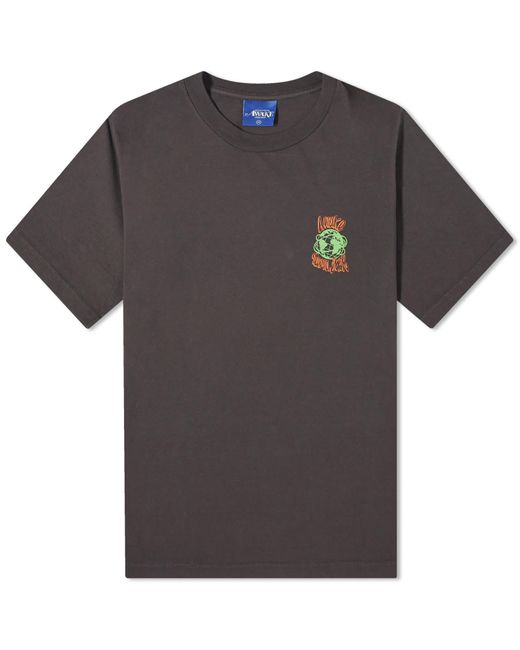 AWAKE NY Gray Crawford T-Shirt for men