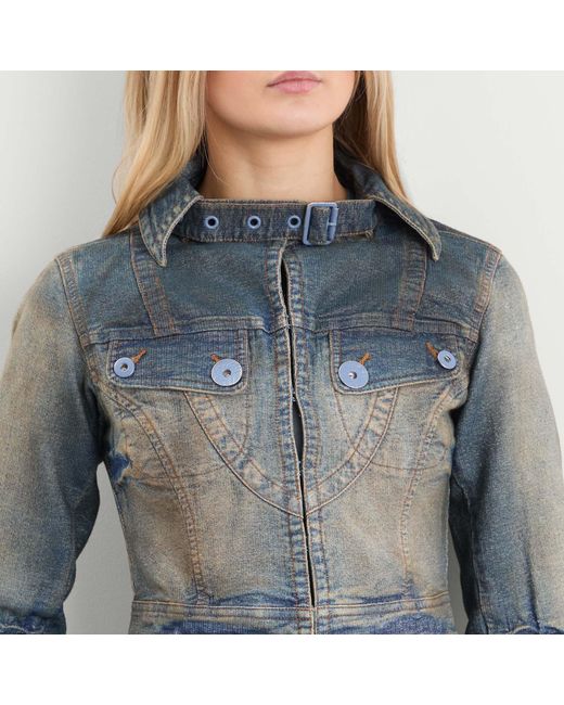 Miss Sixty Blue Knwls X Denim Jacket
