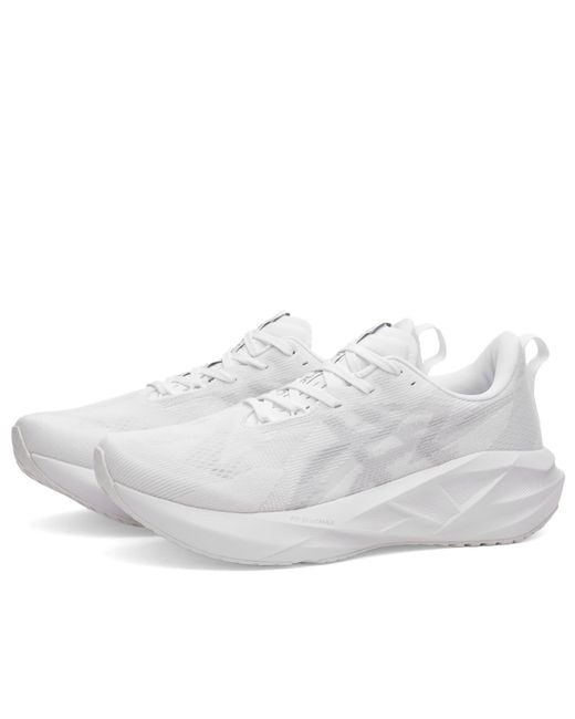 Asics White Asics Novablast 5