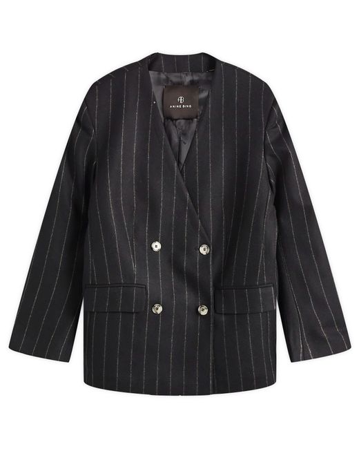 Anine Bing Black Maron Blazer