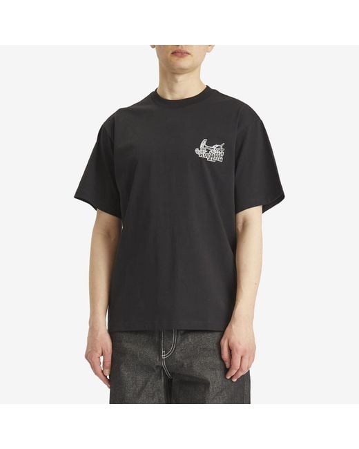 AWAKE NY Black Hammer T-Shirt for men