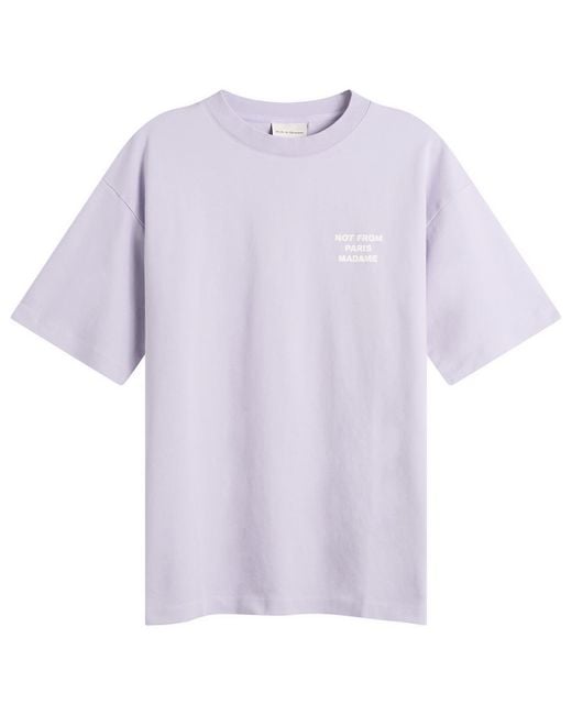 Drole de Monsieur Purple The Slogan T-Shirt for men