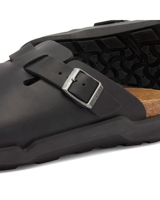 Birkenstock Brown Boston Ct Clog for men