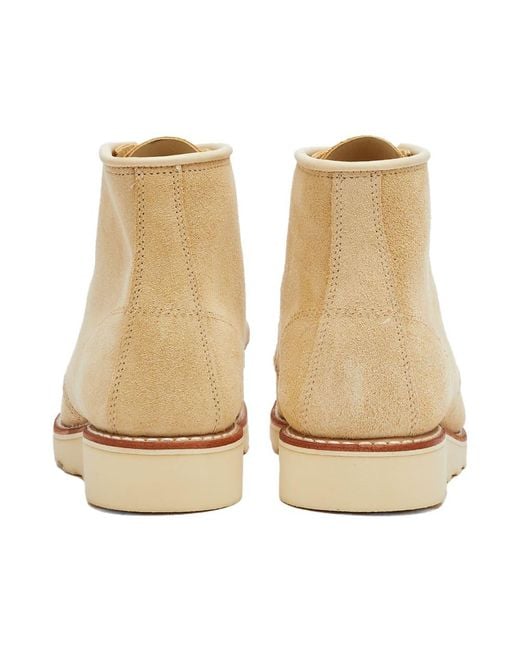 Red Wing Natural 6" Classic Moc Boot
