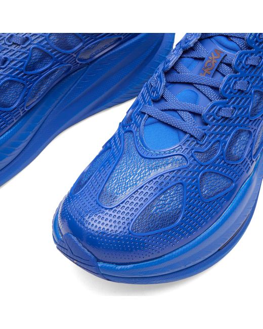 Hoka One One Blue U Mach X Caged Sneaker
