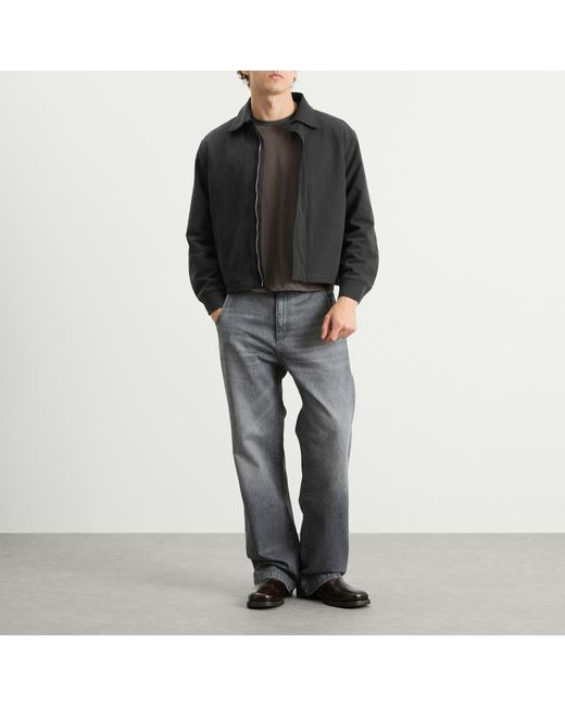 mfpen Gray Straight Cut Jeans for men