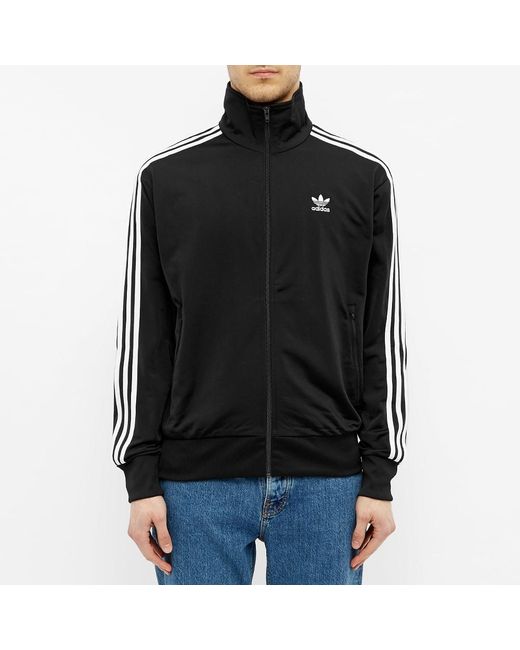 adidas black tracksuit top