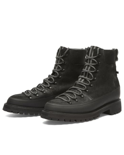 GRENSON Black Brady Tech Boot for men