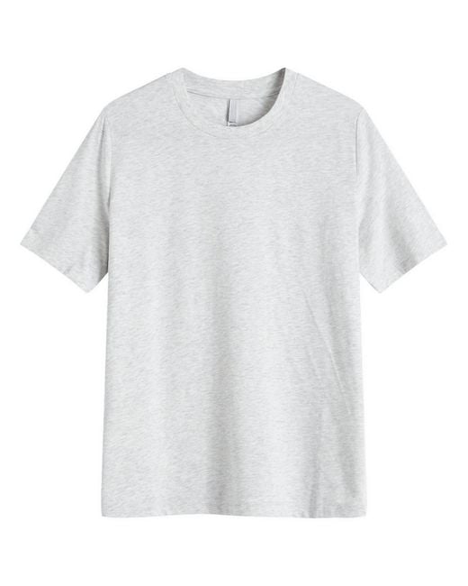 Skims White Relaxed T-Shirt