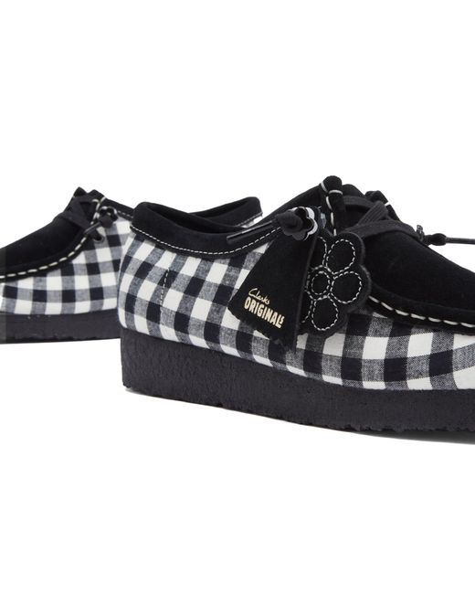 Clarks Black Wallabee
