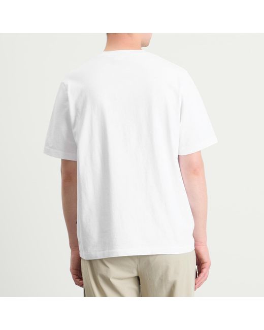 Pas Normal Studios White Off-Race Logo T-Shirt for men