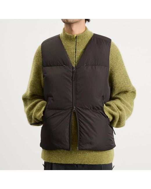 Hiking Patrol Black Element Down Vest for men