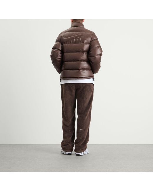 Nike Brown X Nocta Cardinal Stock Puffer Jacket for men