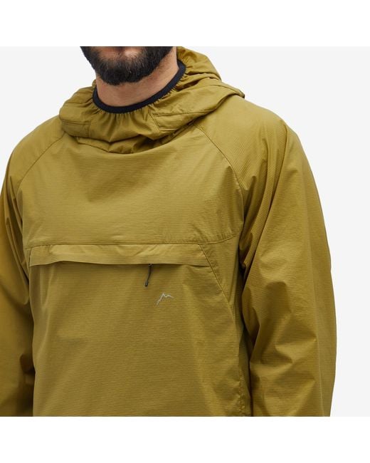 CAYL Green Packable Stretch Hoodie for men