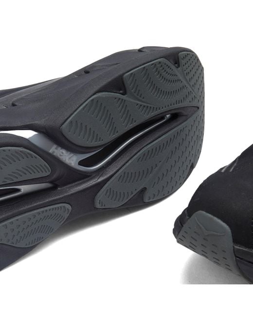 Hoka One One Black U Elevon X Sneaker