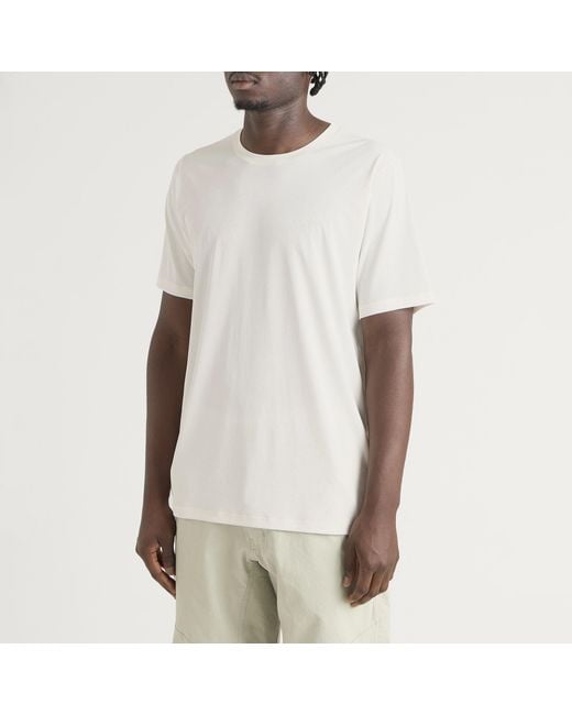 Arc'teryx White Arcteryx Cormac Crew T-Shirt for men