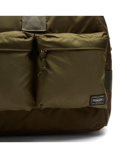 Porter-Yoshida and Co Green Force 2-Way Duffle Bag