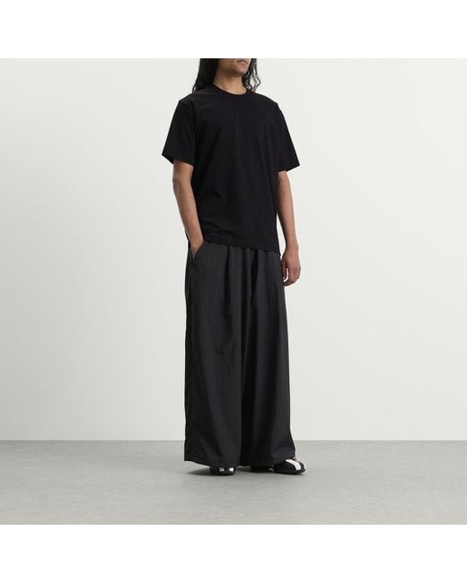 Y-3 Black Gradient Stripes T-Shirt for men